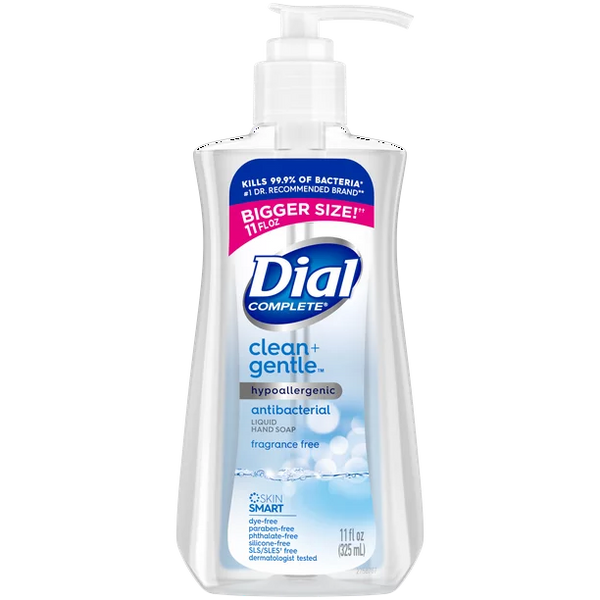 Dial Complete Clean Gentle Antibacterial Liquid Hand Soap