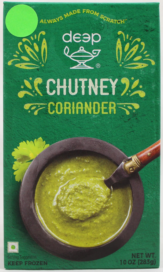 Deep Frozen Coriander Chutney - 10 OZ