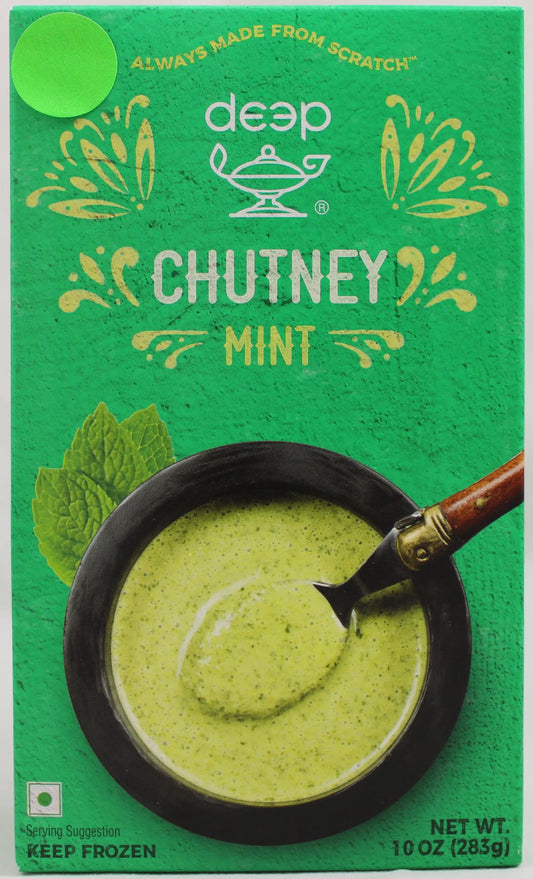 Deep Frozen Mint (Phudina) Chutney - 10 OZ