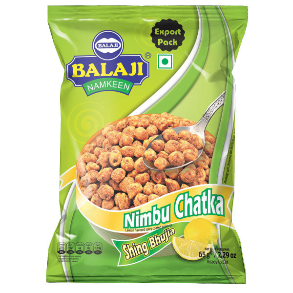 Balaji Nimbu Chatka Shing Bhujia (65g 2.29oz)
