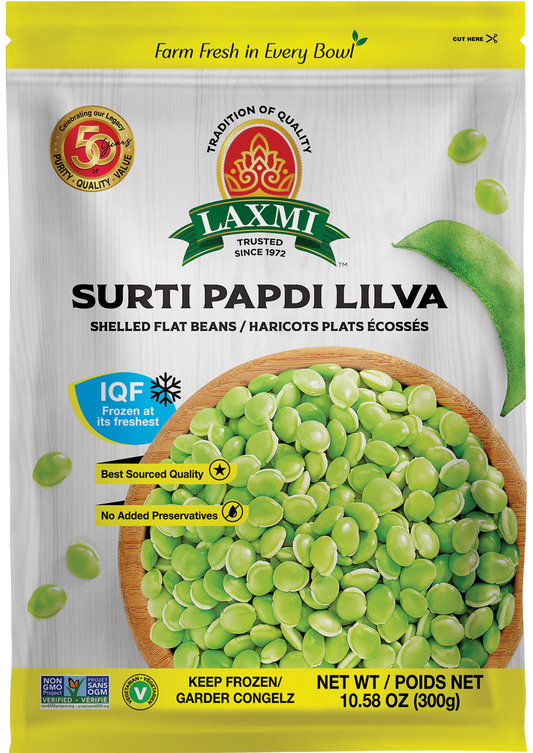 Laxmi Surti Papdi Lilva (300g 10.58Oz)