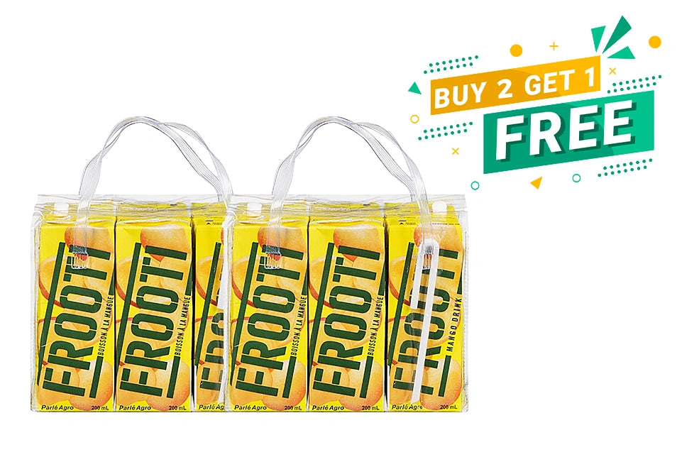 Frooti Mango 6 Pack, 200ML (Buy 2 Get 1 FREE)