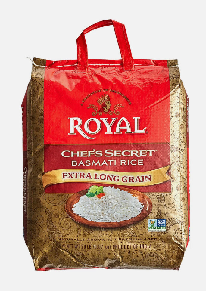 Chef chef secret basmati rice 20 lb