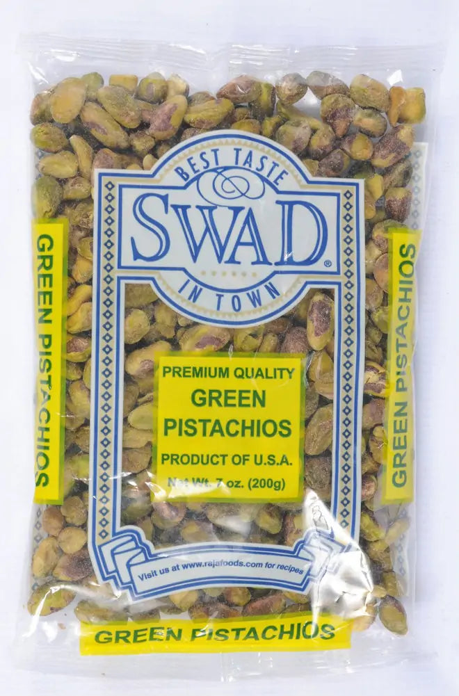 Swad Green Pistachios - 7 OZ (200 GM)