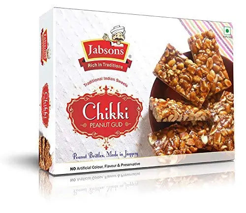 Jabsons Chikki Peanut Gud (400 GM)
