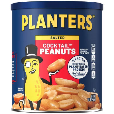 Plantres Cocktail Peanuts 16oz