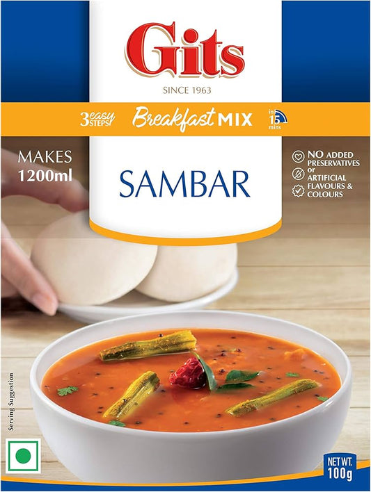 Gits Sambar Mix - 3.5 OZ (100 GM)