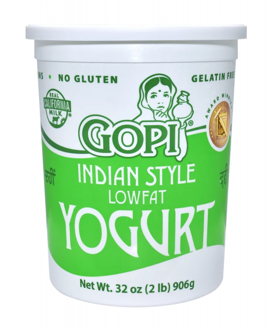 Gopi Indian Style Lowfat Yogurt (2 LB-32 OZ)