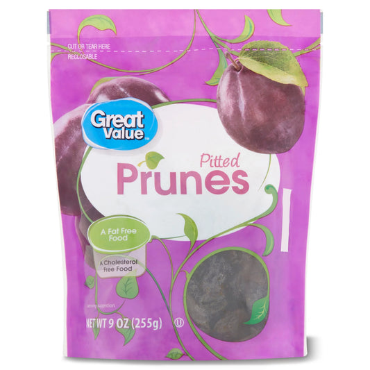 Great Value Pitted Prunes, 9 oz