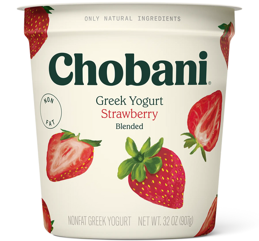 Chobani Greek Yogurt Strawberry 32OZ