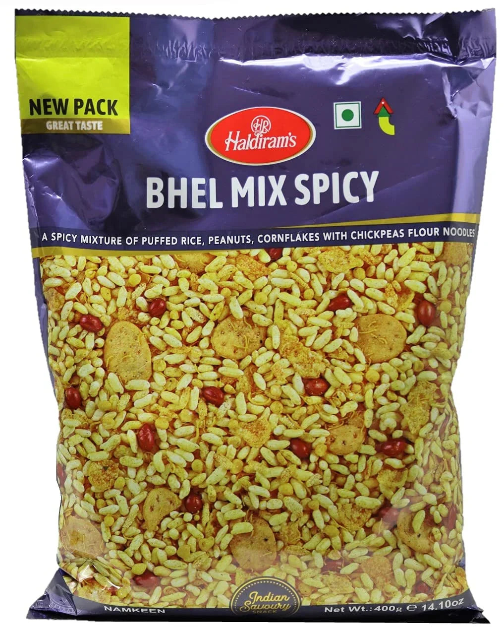 Haldiram's Bhel Mix Spicy 400Gm