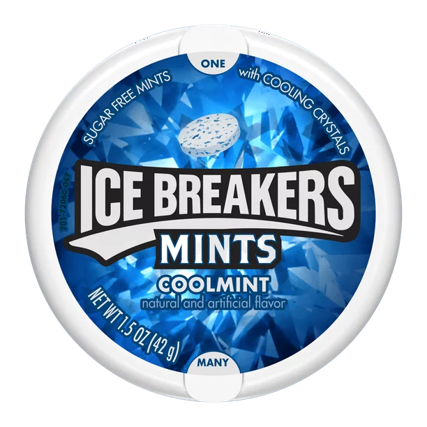 Coolmint Ice Breakers Mints Coolmint Sugar Free (42 GM-1.5 OZ)– Fresh Central ...