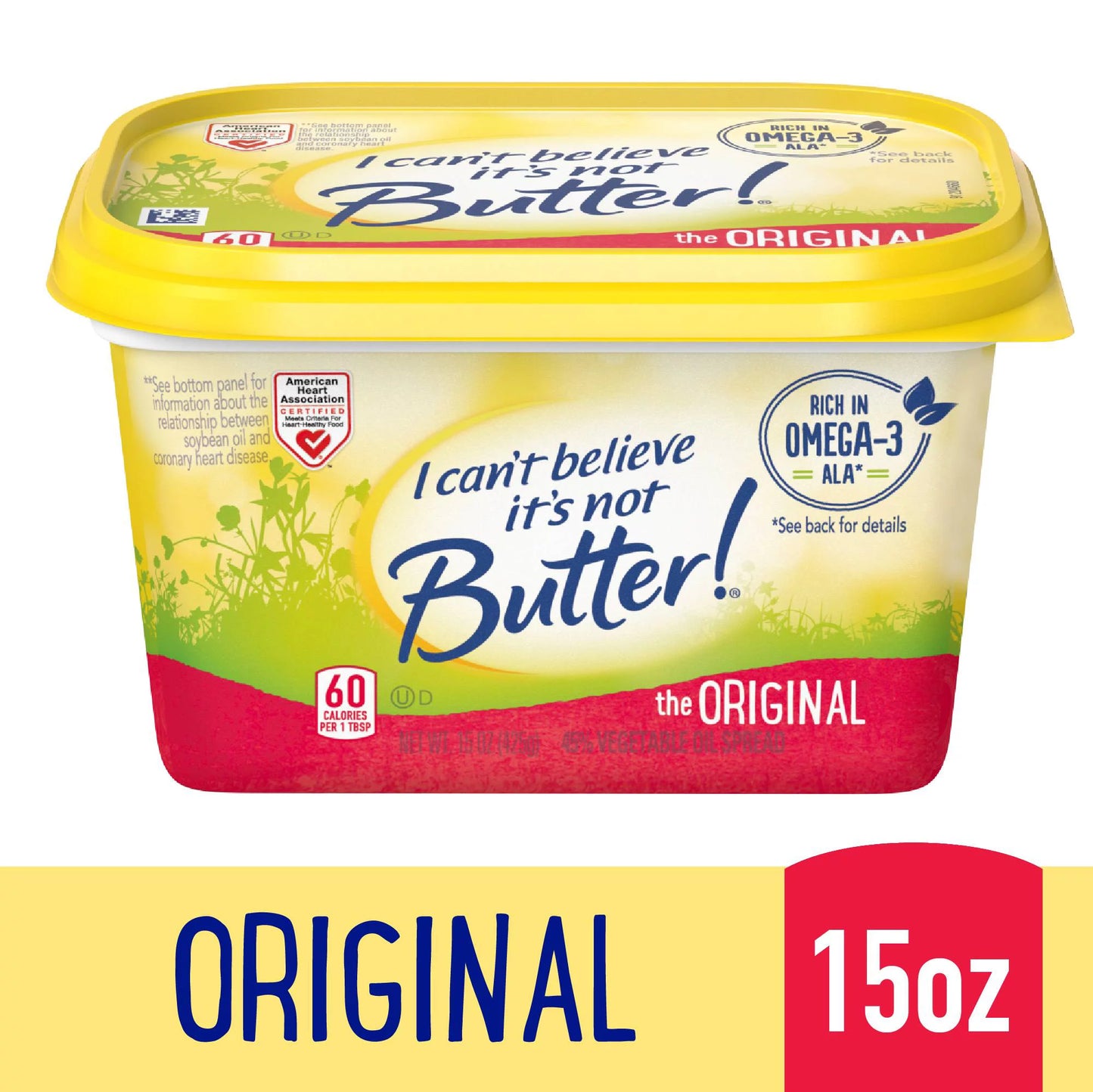 I Can’t Believe It’s Not Butter! Original Spread, 15 oz