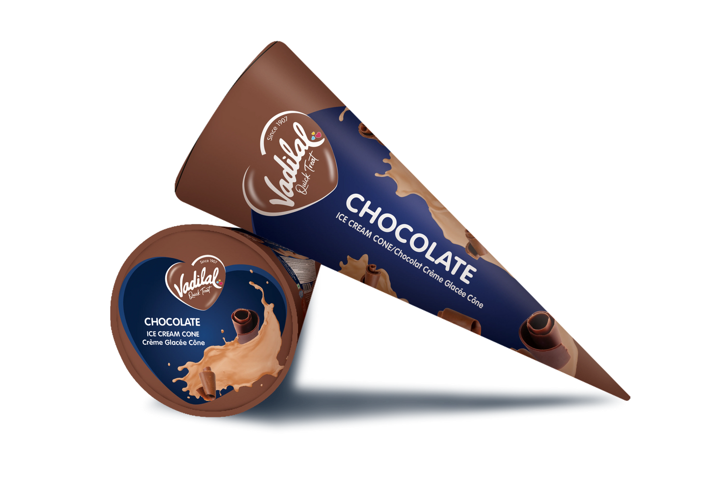 Vadilal Ice Cream Cone - (CHOCOLATE-110 ML)
