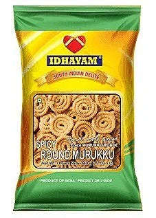 Idhayam Spicy Murukku Round 340Gm