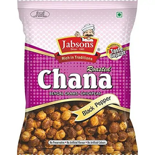 Jabsons Roasted Chana Black Pepper - (5.29 OZ - 150 GM)
