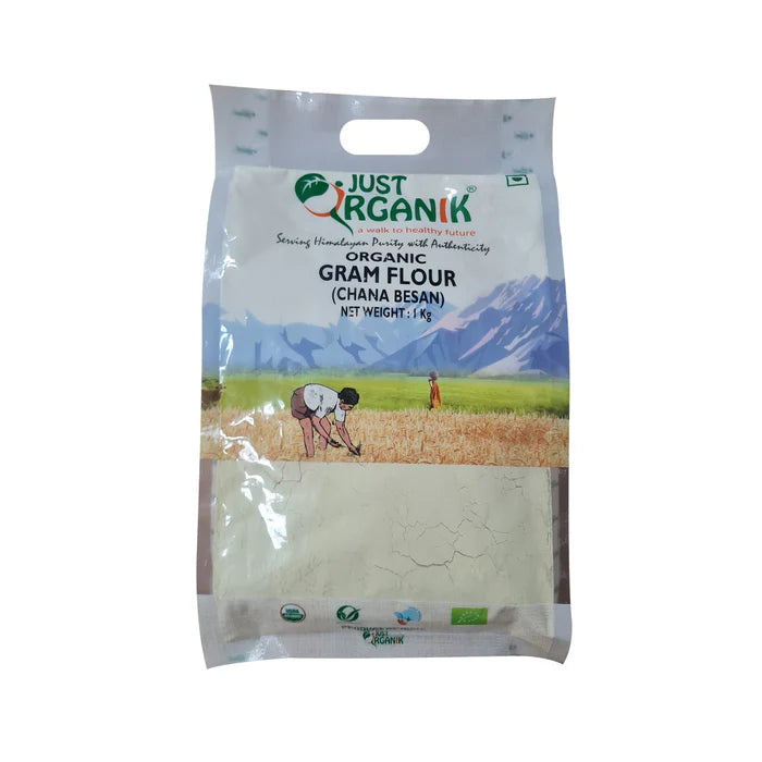 Just Organik Organic Besan (GRAM) Flour - 2 LB