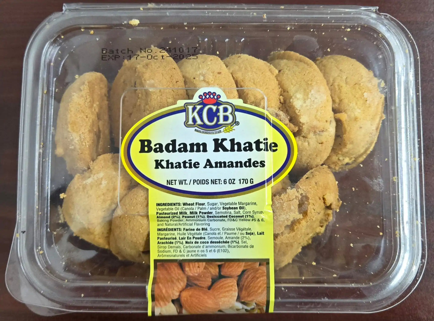KCB Badam (ALMOND) Khatie - 6 Oz (170 Gm)