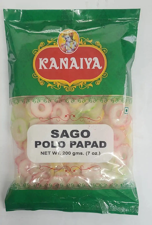 Kanaiya Sago Polo Papad - 200 GM