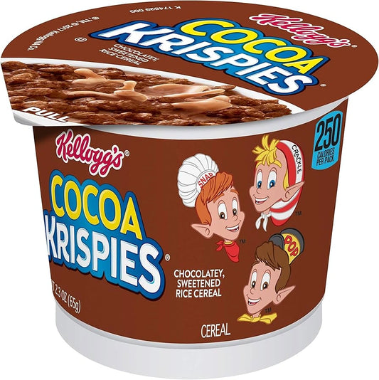 Kellogg's Cocoa Krispies Cereals (CUP) - 2.3 OZ (65 GM)