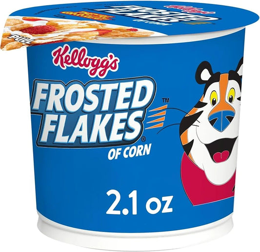 Kellogg's Frosted Flakes Cereals (CUP) - 2.1 OZ (60 GM)