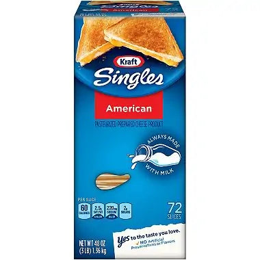 Kraft American Singles (72 Ct., 48 Oz.)