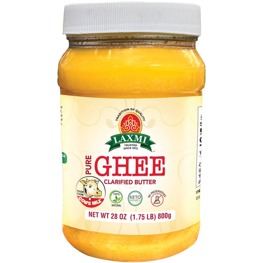 Laxmi Pure Cow Ghee (28 OZ - 800 GM)