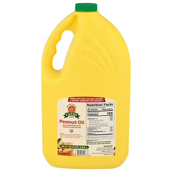 Laxmi Peanut Oil - 2.83 LTR