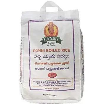 Laxmi Ponni Boiled Rice - 10 LB