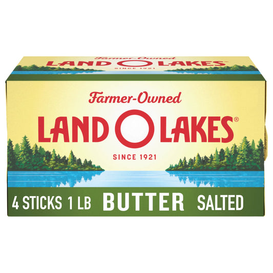 Land O Lakes® Salted Butter, 4 Butter Sticks, 1 lb Pack