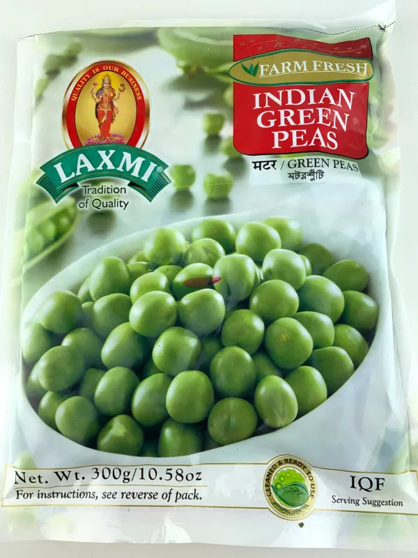 Laxmi Frozen Peas 300Gm (Get 4 at $5)