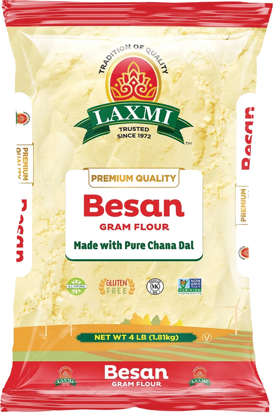 Laxmi Milled Besan Flour 4 LB