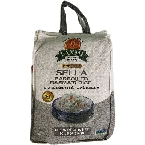 Laxmi Sella Parboiled Basmati Rice (10 LB)