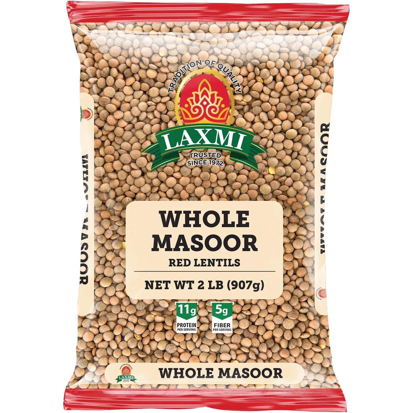 Laxmi Whole Masoor - 2 LB