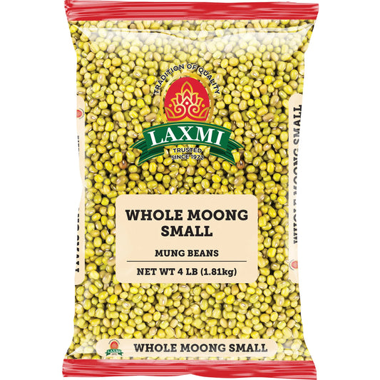 Laxmi Whole Moong (Bold) - 4 LB