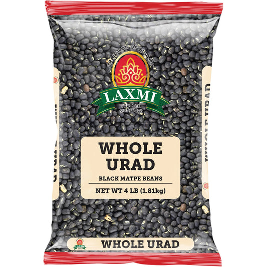 Laxmi Whole Urad (Black) - 4 LB