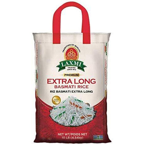 Laxmi Extra Long Basmati Rice 10 LB