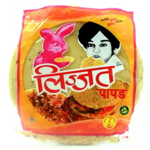 Lijjat Jeera Papad 200g