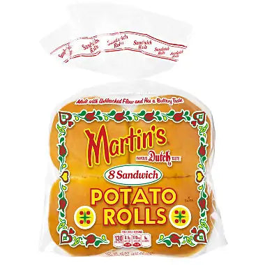 Martin's Potato Sandwich Roll - 2/8 Pk.