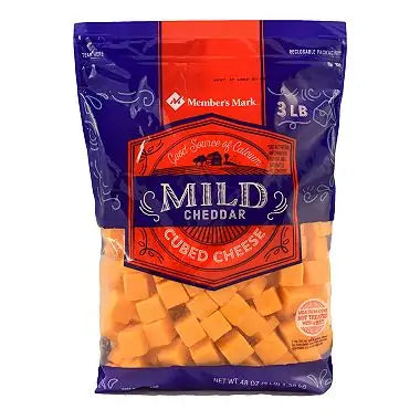 Member's Mark Mild Cheddar Cheese Cubes (3 Lbs.)