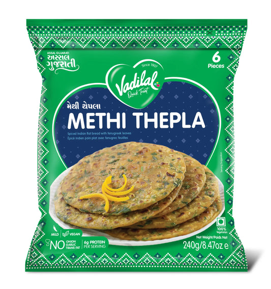 Vadilal Methi Thepla - 6 PCS
