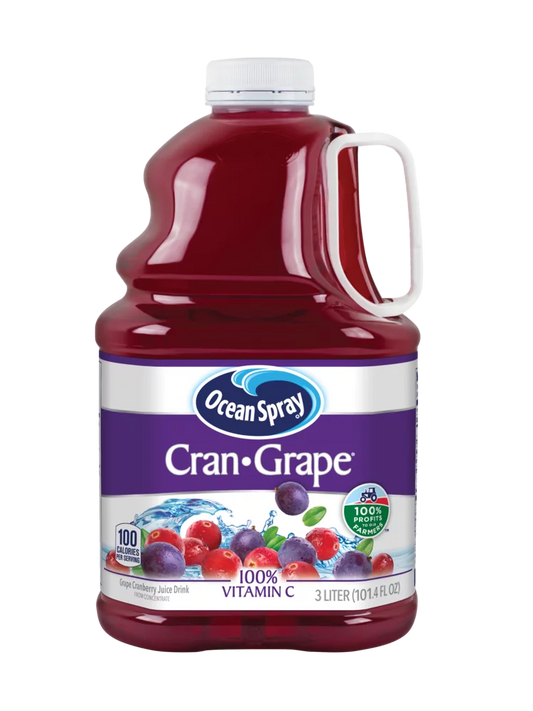 Ocean Spray Cranberry Grape Juice Drink, 101.4 fl oz