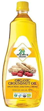 24 Mantra Organic Peanut Oil (1 LTR)