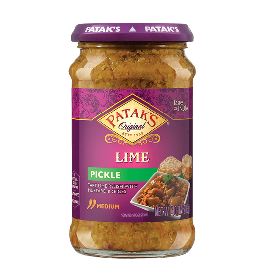 Patak'S Lime Pickle (MEDIUM) - 10 OZ