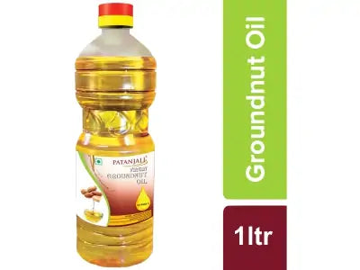 Patanjali Groundnut (Peanut) oil - (1 LTR)