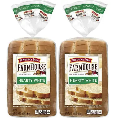 Pepperidge Farm Farmhouse Hearty White Bread (2 Pk., 24 Oz.)