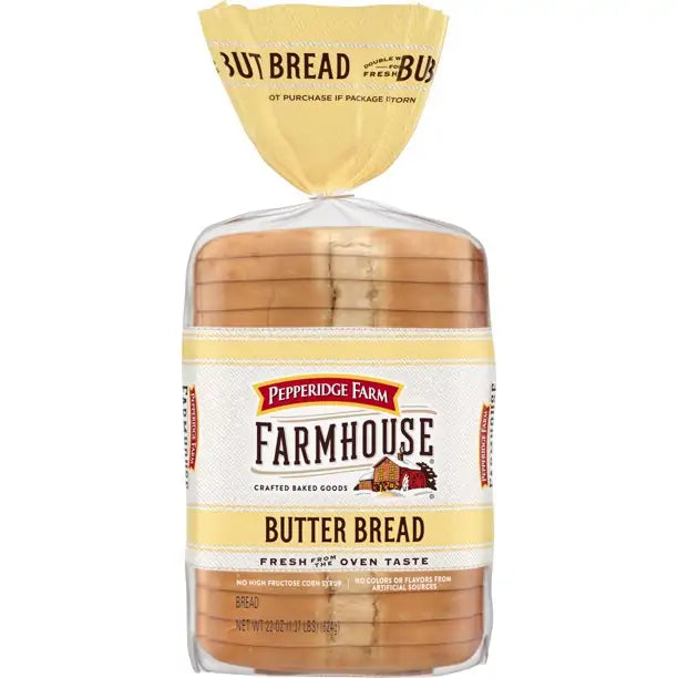 Pepperidge Farm Farmhouse Butter Bread (22 OZ Loaf)