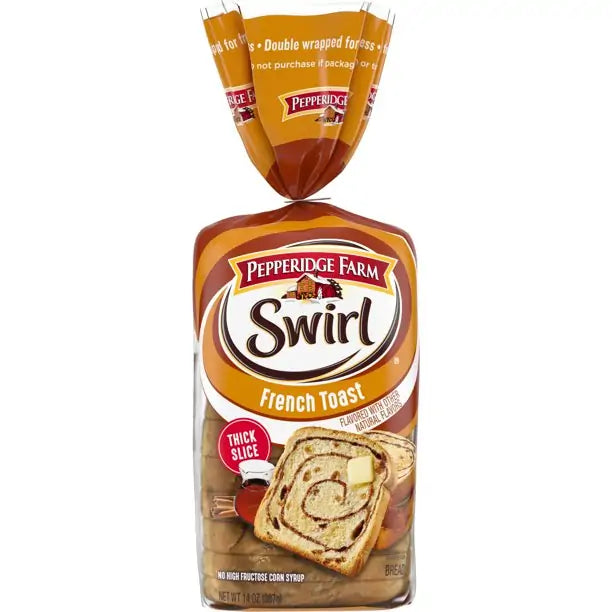 Pepperidge Farm Swirl French Toast Breakfast Bread Loaf (14 OZ)