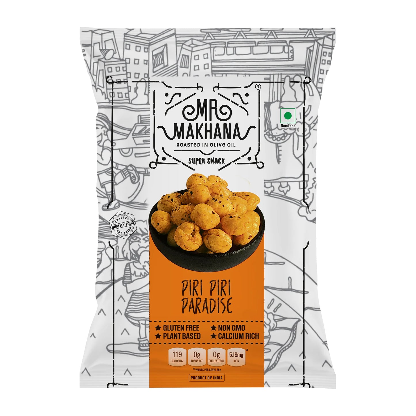 Mr Makhana Piri Piri Paradise each
