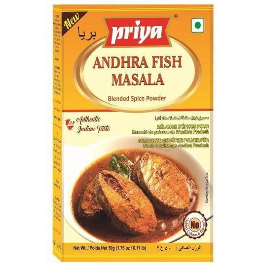 Priya Andhra Fish Masala 50Gm